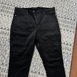 Banana republic stretch velvet look jeans